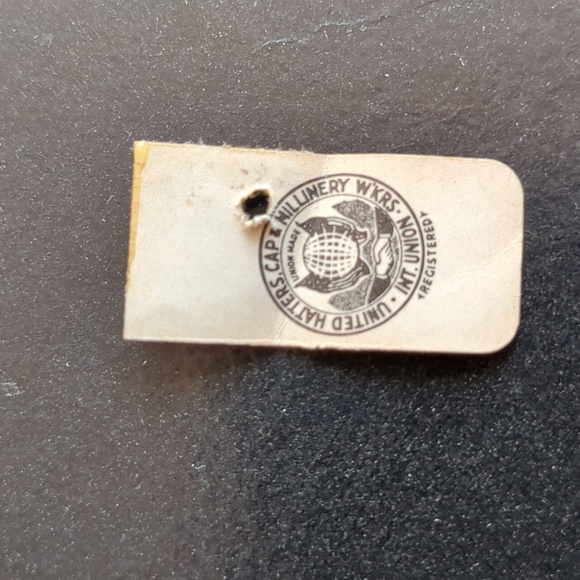 MEN'S VINTAGE DOBBS FELT BROWN FEDORA SIZE 6 7/8 - Picture 12 of 16